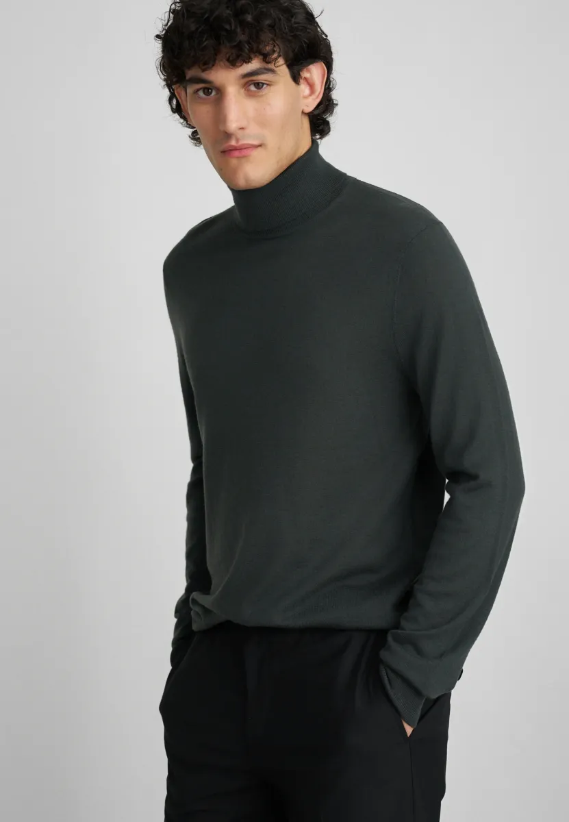 NEVILE - Strickpullover - midnight green