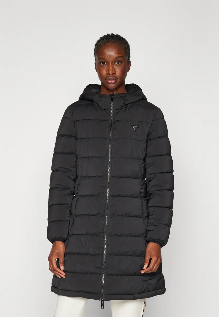 NEW ALETA LONG PUFFER JACKET - Wintermantel - jet black