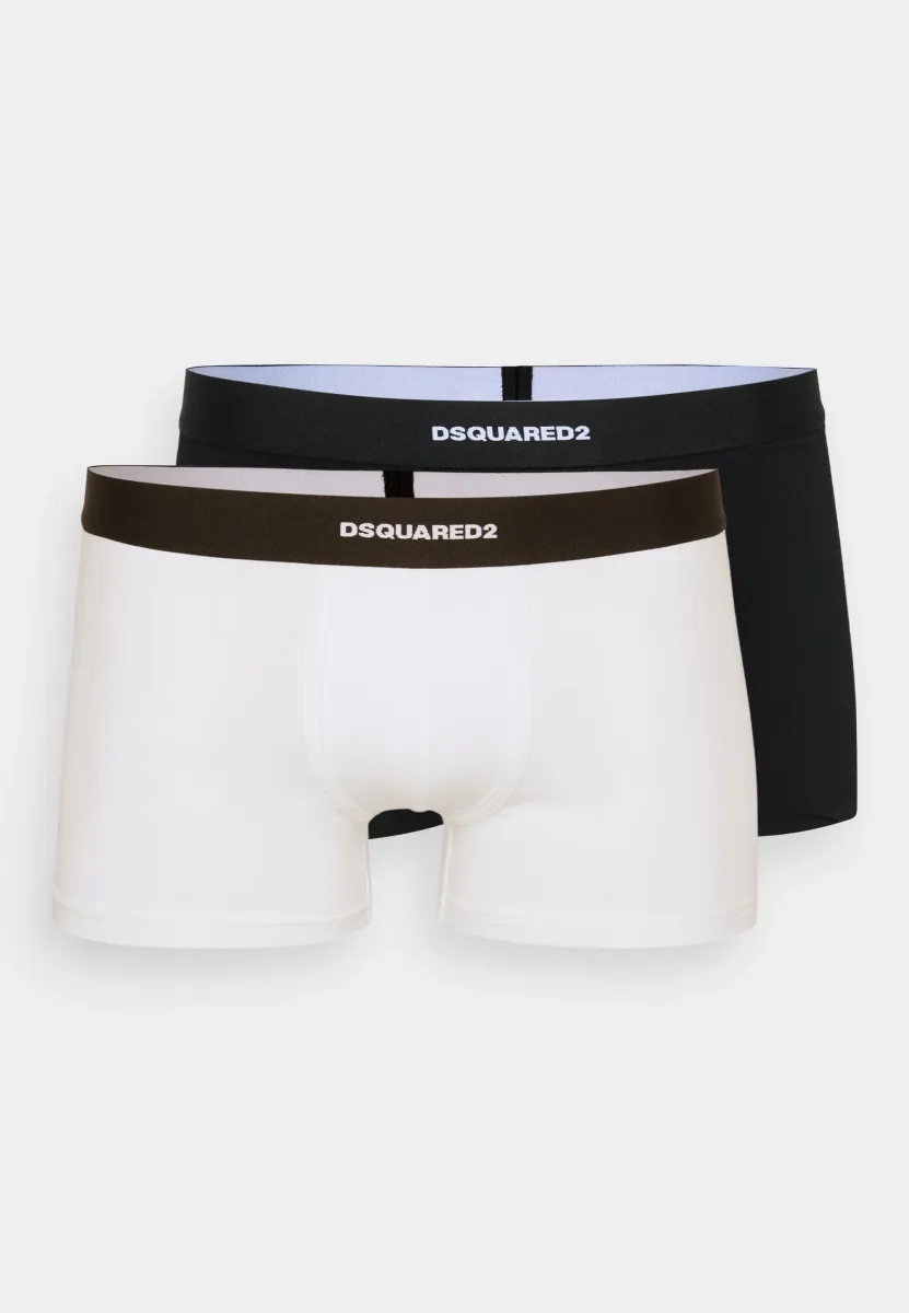 NEW BASIC TRUNK 2 PACK - Boxer Briefs - black/white