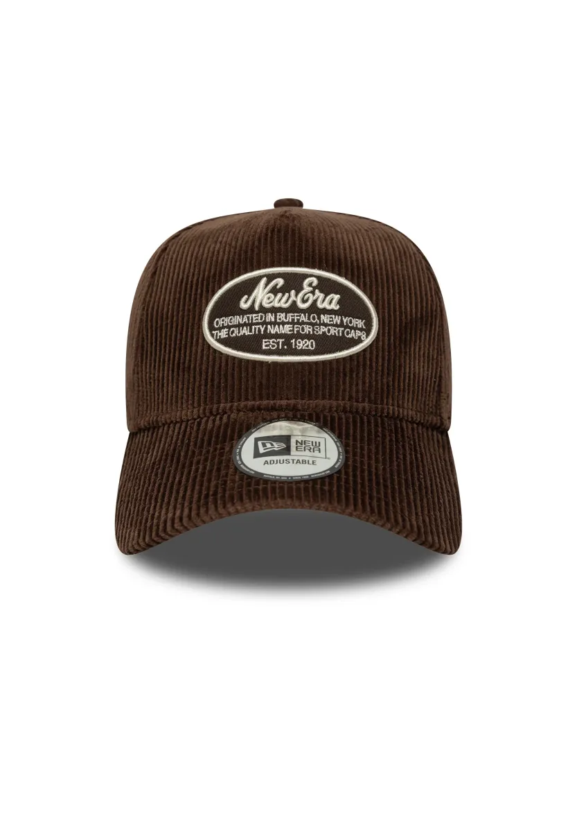 NEW ERA PATCH CORD - Cap - brown
