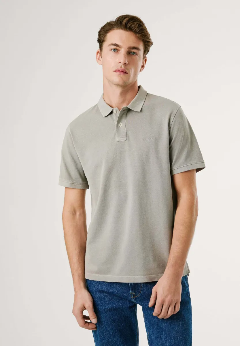 NEW OLIVER - Poloshirt - grey
