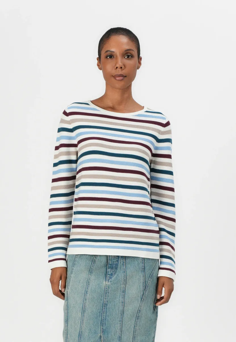 NEW OTTOMAN - Strickpullover - teal-colored