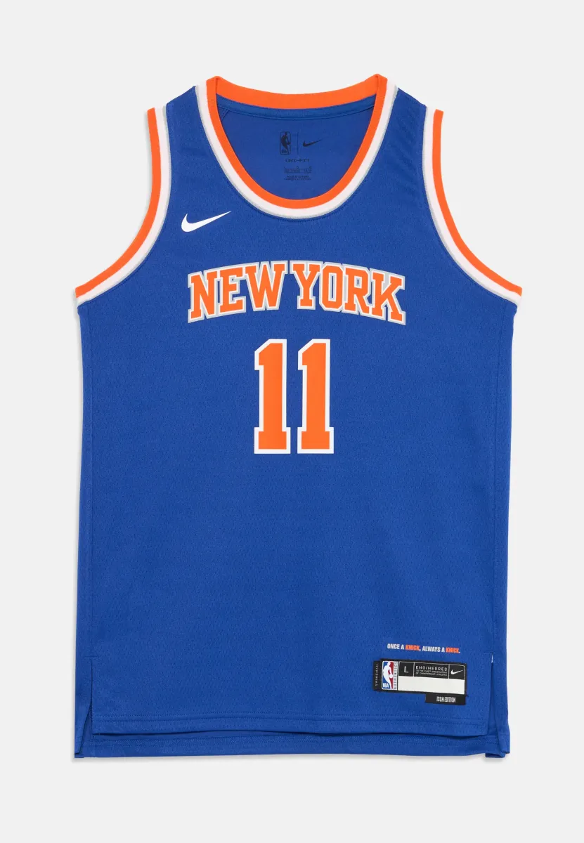 NEW YORK KNICKS JALEN BRUNSON BOYS ICON SWINGMAN UNISEX  - Top - rush blue