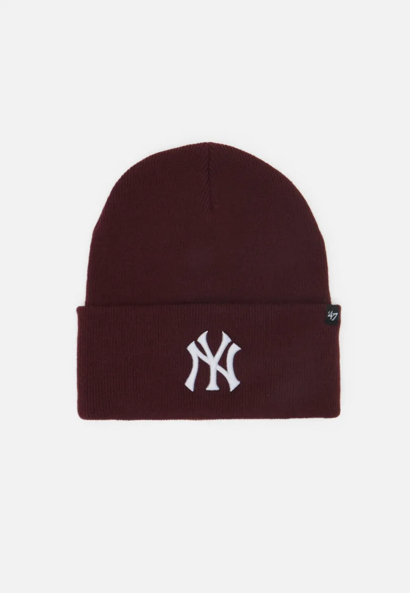 NEW YORK YANKEES HAYMAKER CUFF UNISEX - Mütze - dark maroon