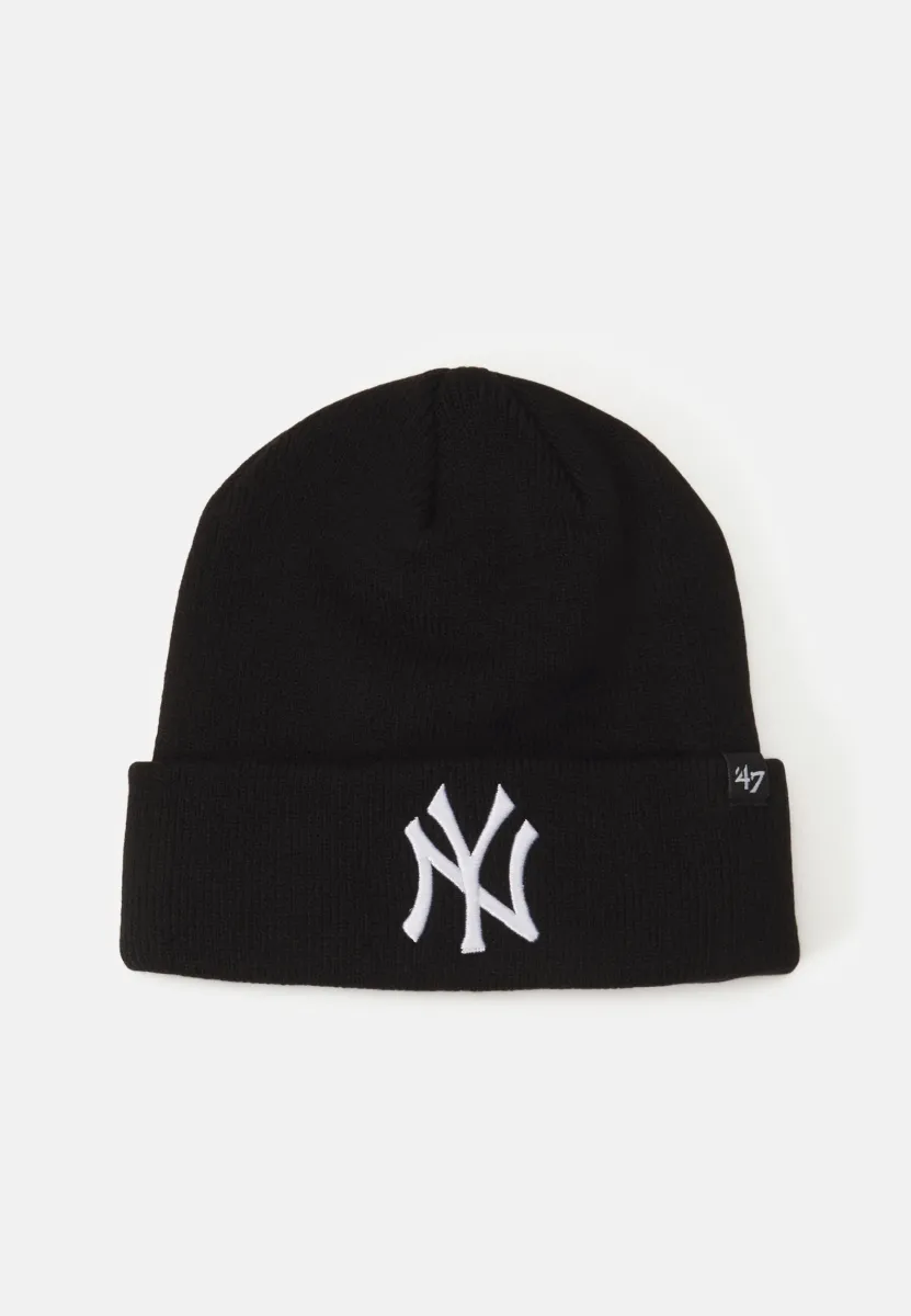 NEW YORK YANKEES RAISED CUFF UNISEX - Mütze - black