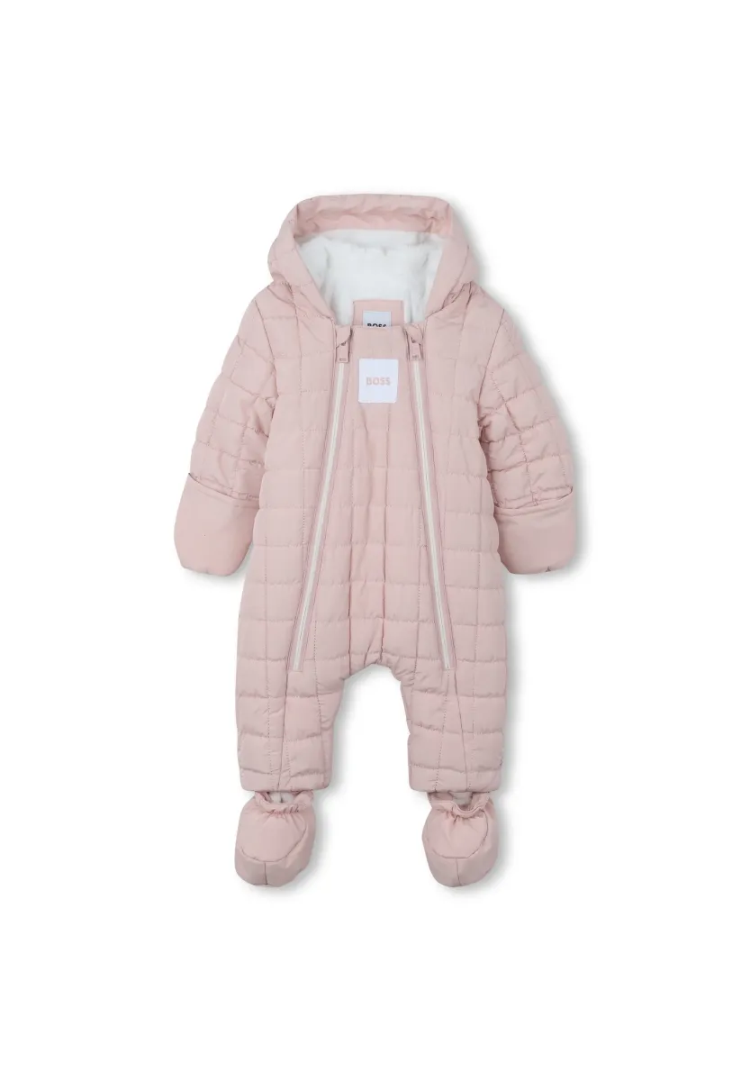NEWBORN ALL IN ONE - Schneeanzug - salmon