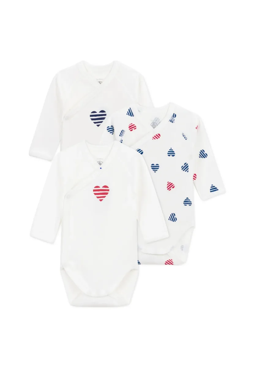 NEWBORN NAISS UNISEX 3 PACK - Body - marshmallow/multicolor