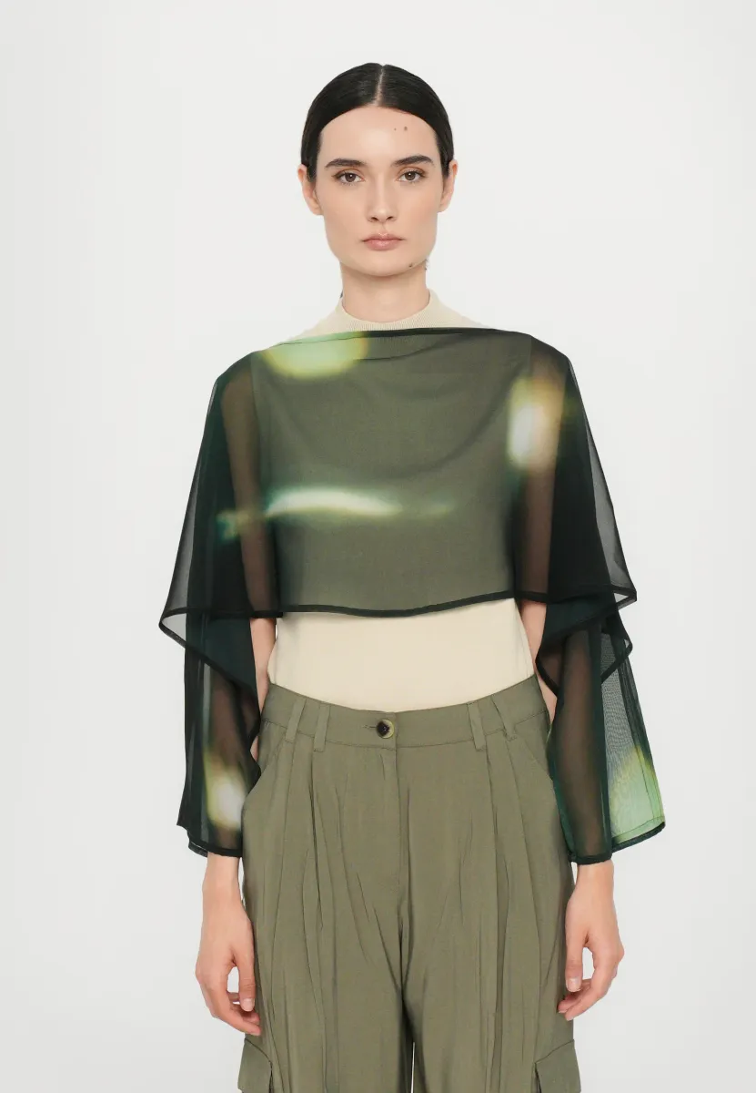 NEWCIOE - Bluse - dunkelgruen