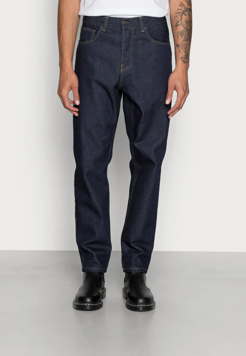 NEWEL PANT - Jeans Tapered Fit - blu