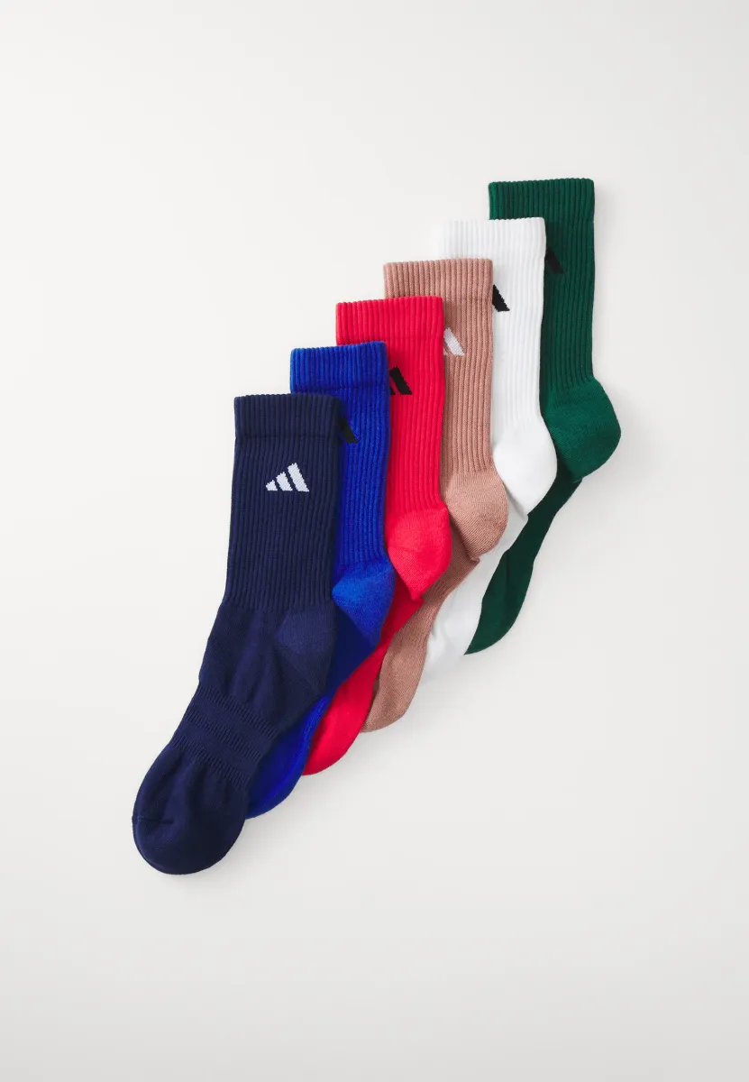 NEWLOGOCRW 6PACK - Sportsocken - team royal blue/dark blue/warm clay/pure ruby