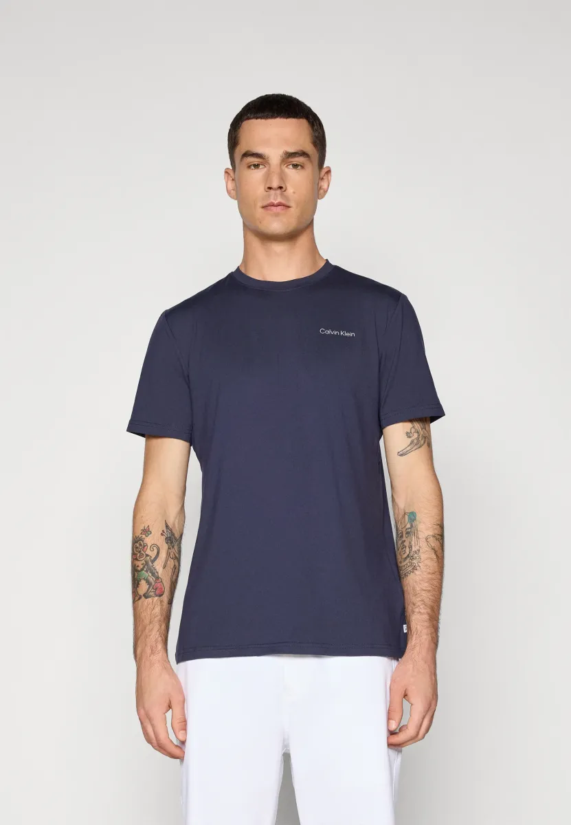 NEWPORT TEE - Sport T-Shirt - navy