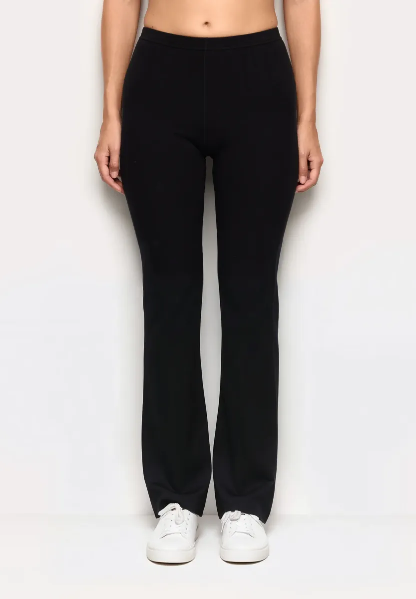 NEXT TO SKIN  - Stoffhose - black plain