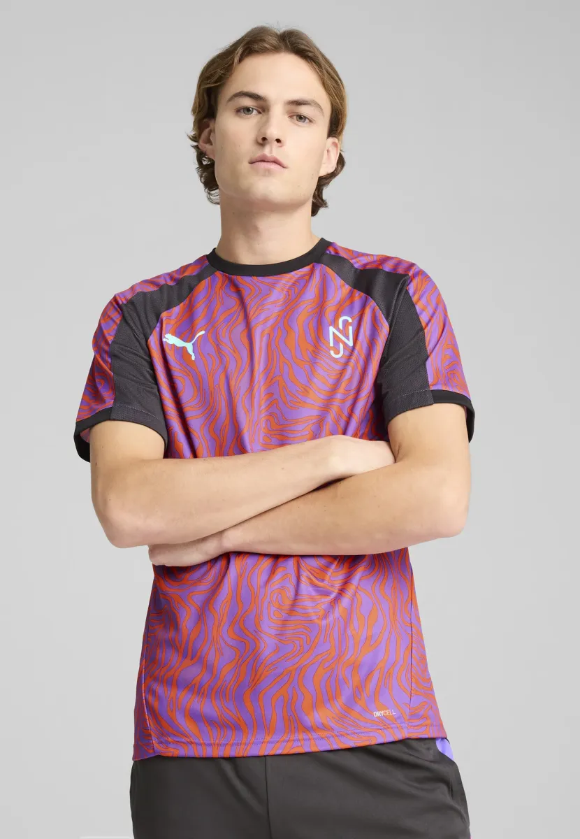 NEYMAR CREATIVITY - T-Shirt print - soft violet/dark coal