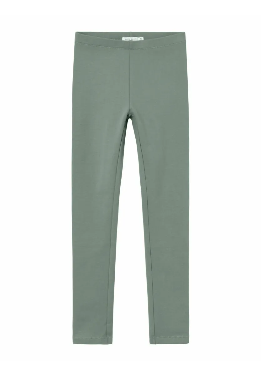 NFDAVINA SOLID SWE BRU NOOS - Leggings - Hosen - green