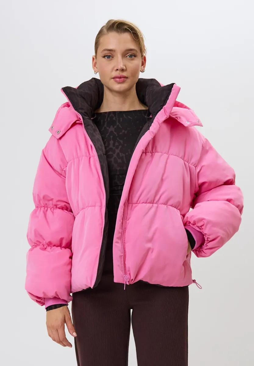 NICKY PUFFER - Winterjacke - candy truffle leo
