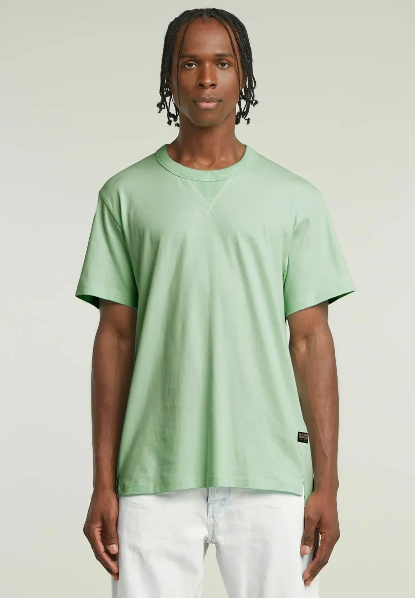 NIFOUS - T-Shirt basic - birds egg green