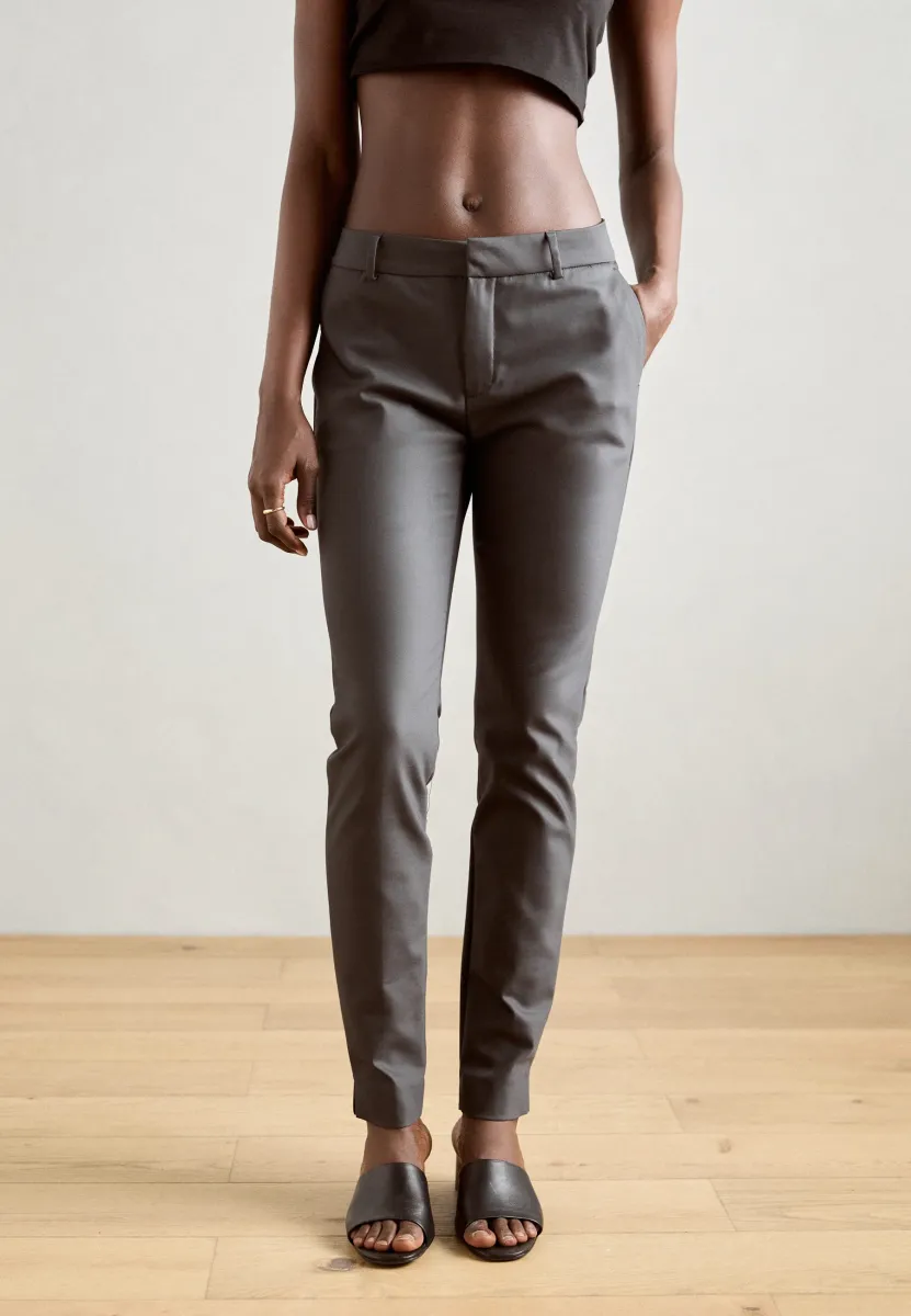 NIGHT - Stoffhose - antracite