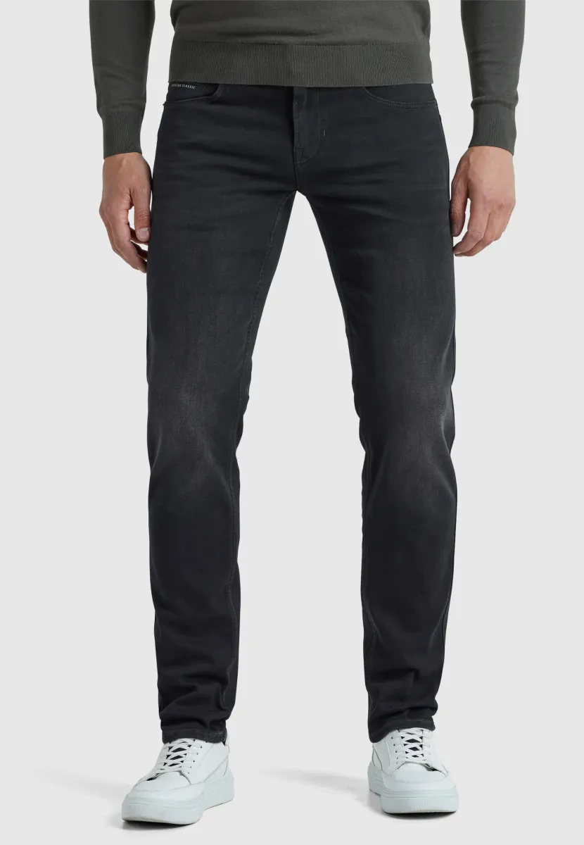 NIGHTFLIGHT JEANS REGULAR FIT - Jeans Slim Fit - real black denim