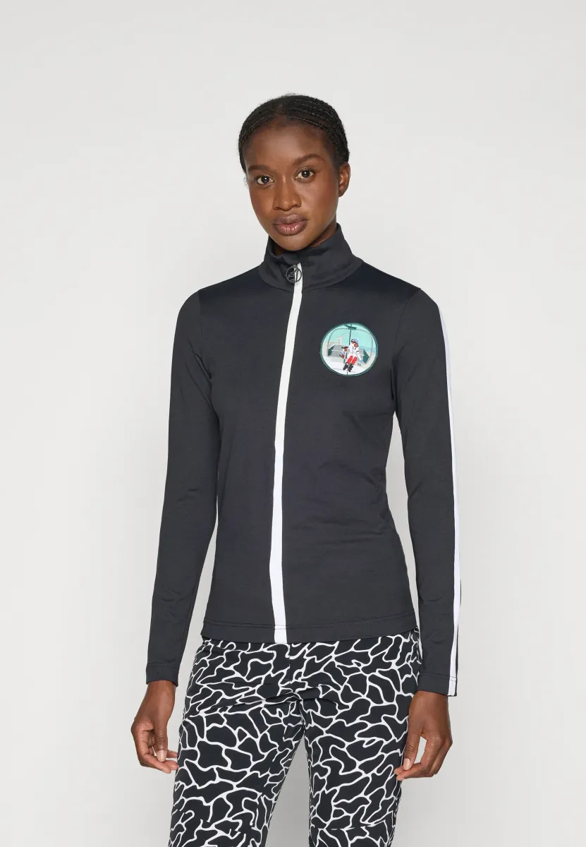 NIKA - Langarmshirt - black