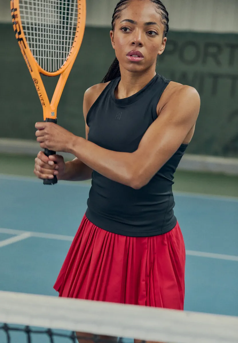 NIKECOURT ADVANTAGE TANK - Top - black