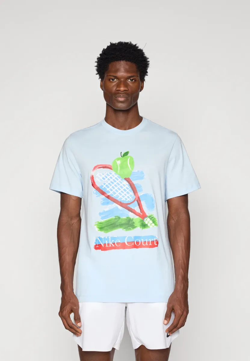 NIKECOURT TEE US OPEN - T-Shirt print - celestine blue