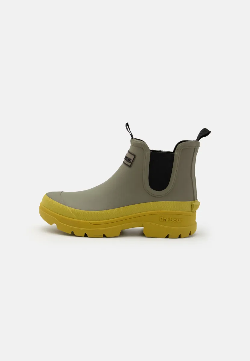 NIMBUS - Gummistiefel - dusky green/limeade