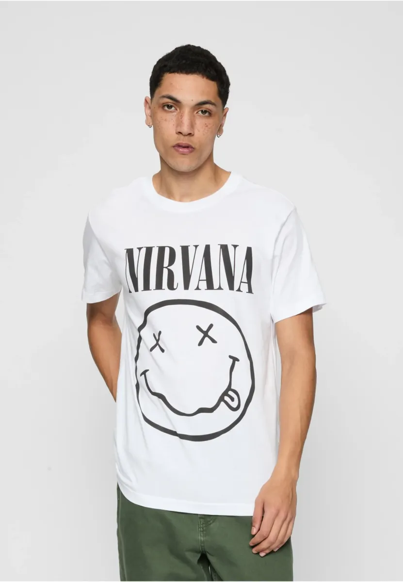 NIRVANA LITHIUM TEE - T-Shirt print - white