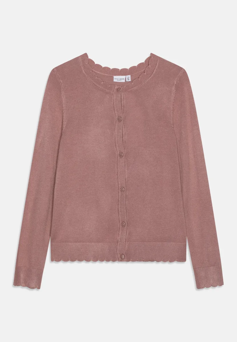 NKFVAMONE CARD - Strickjacke - deauville mauve