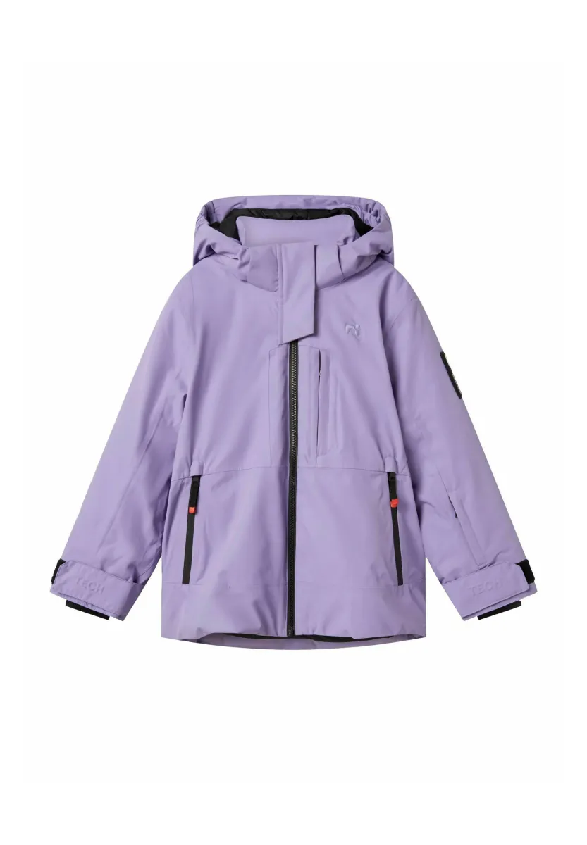 NKNSLOPE10 JACKET SKI EDITION UNISEX - Übergangsjacke - sunlit allium