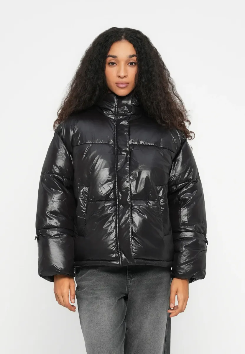 NMALLIE SHINY PUFFER - Winterjacke - black