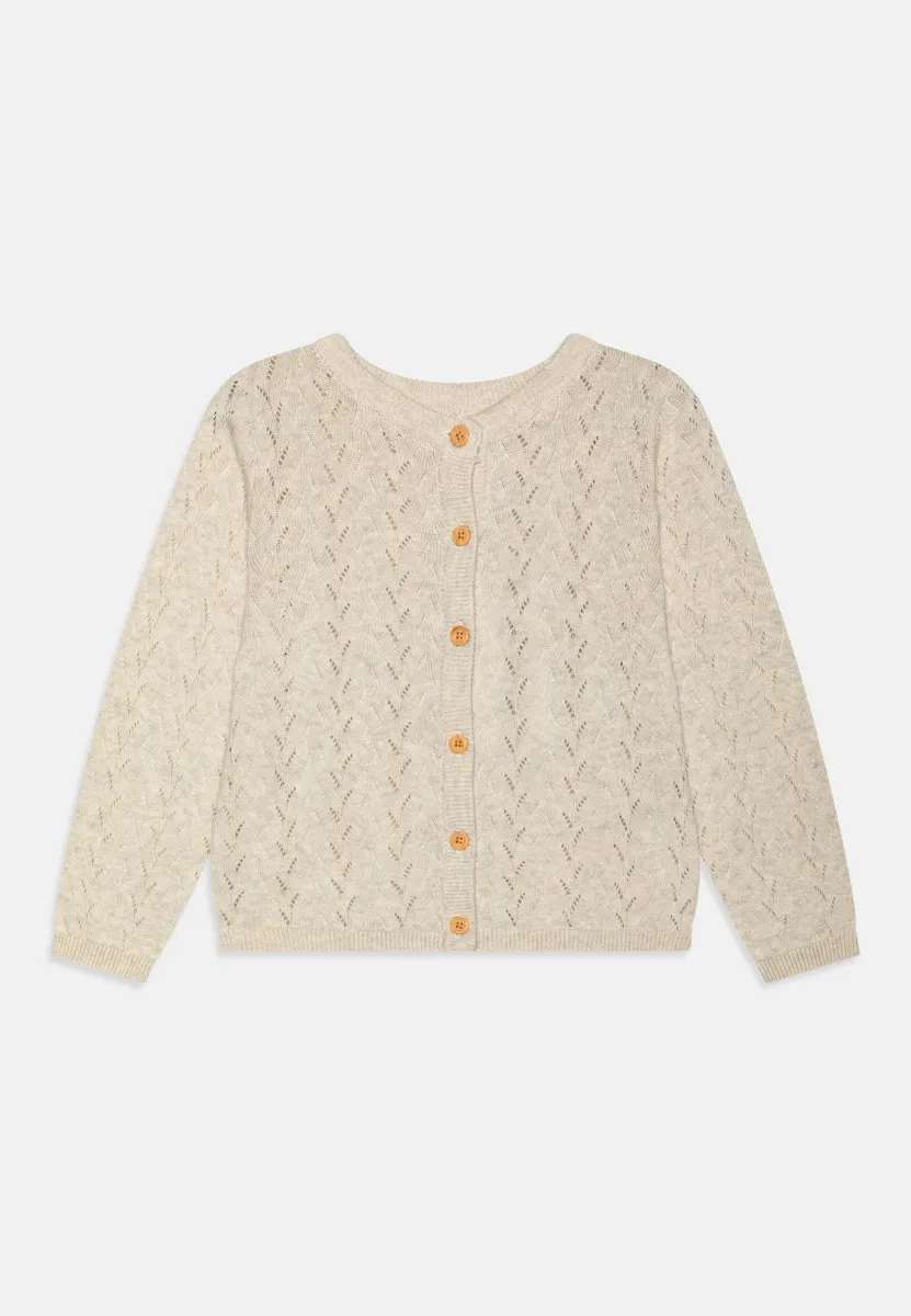NMFBANNI CARD - Strickjacke - peyote melange