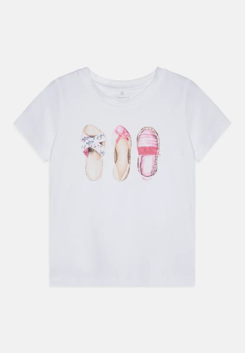 NMFDESSY - T-Shirt print - bright white