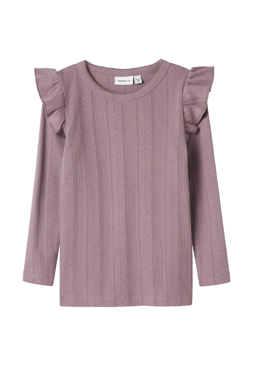 NMFJULIA NOOS - Langarmshirt - elderberry