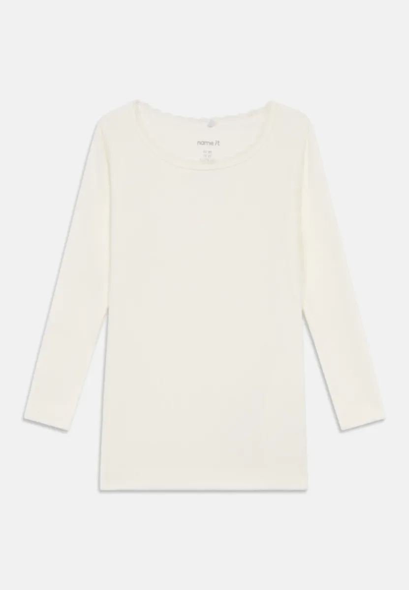 NMFKAB - Langarmshirt - clouddancer