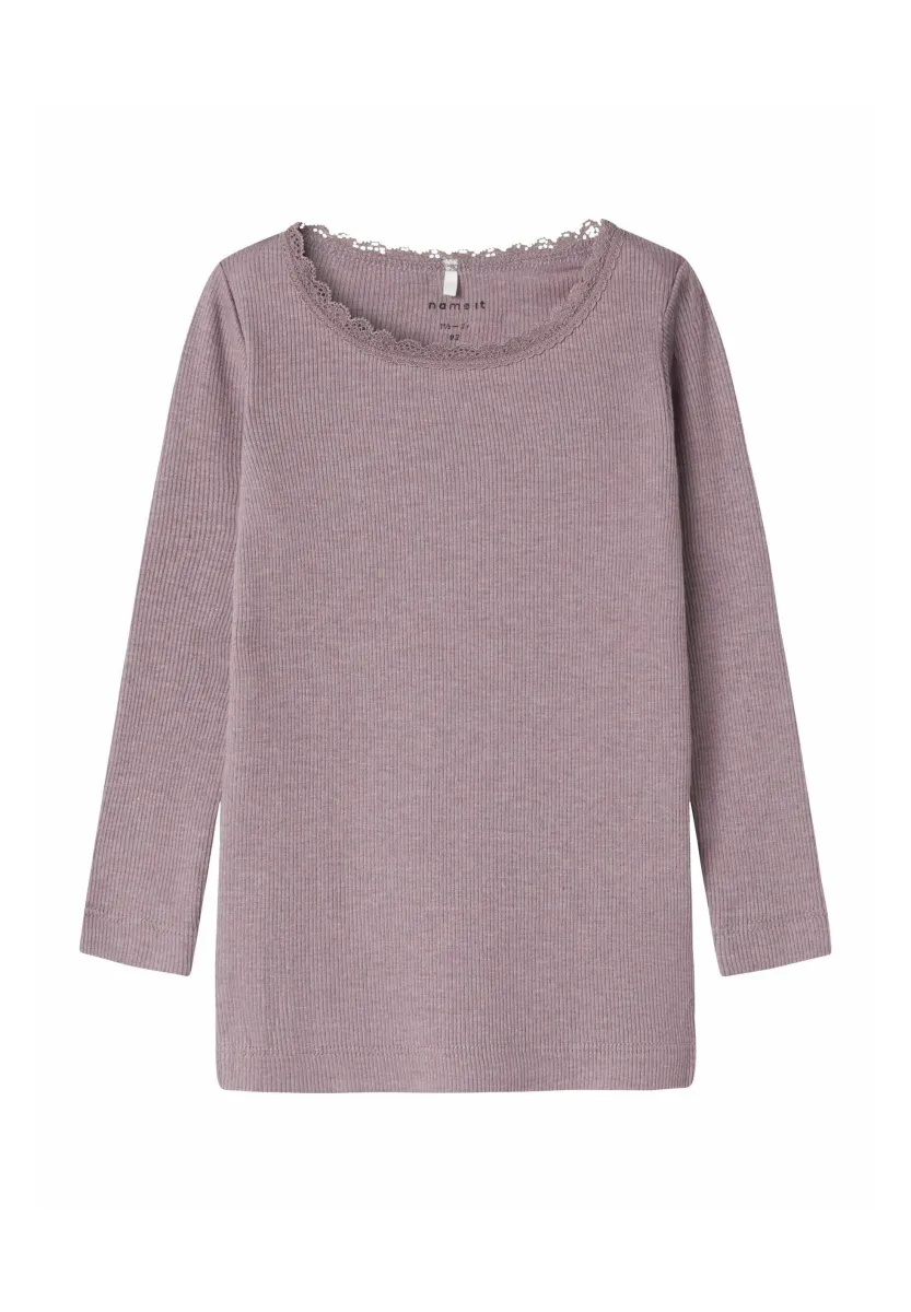 NMFKAB - Langarmshirt - elderberry