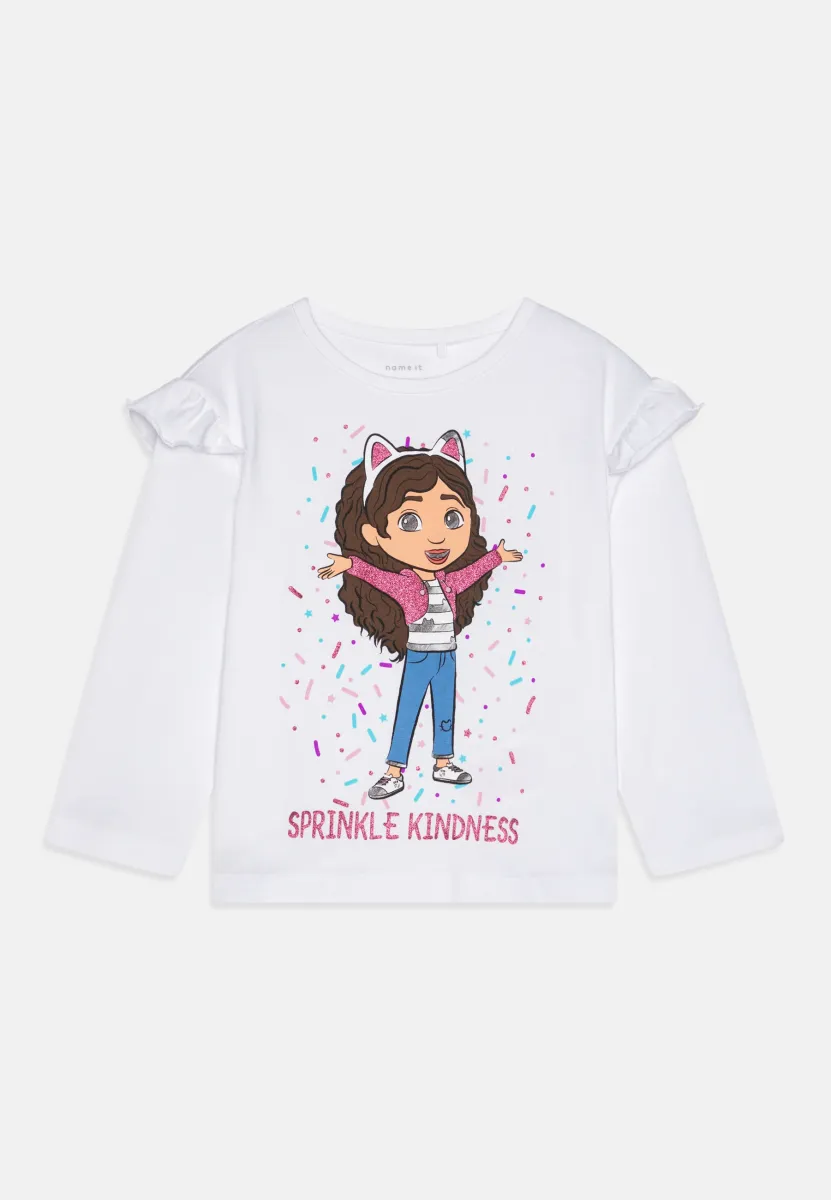 NMFNESSIE GABBY  - Langarmshirt - bright white