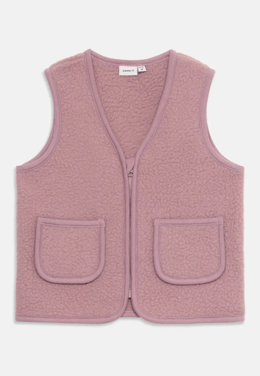 NMFOEDDA VEST - Weste - toadstool