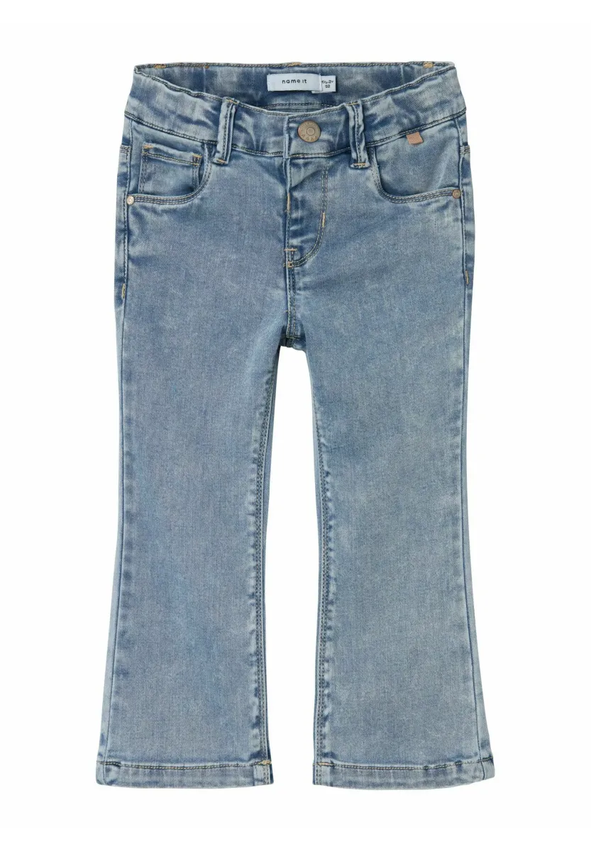 NMFSALLI TO NOOS - Jeans Straight Leg - light blue bleached denim
