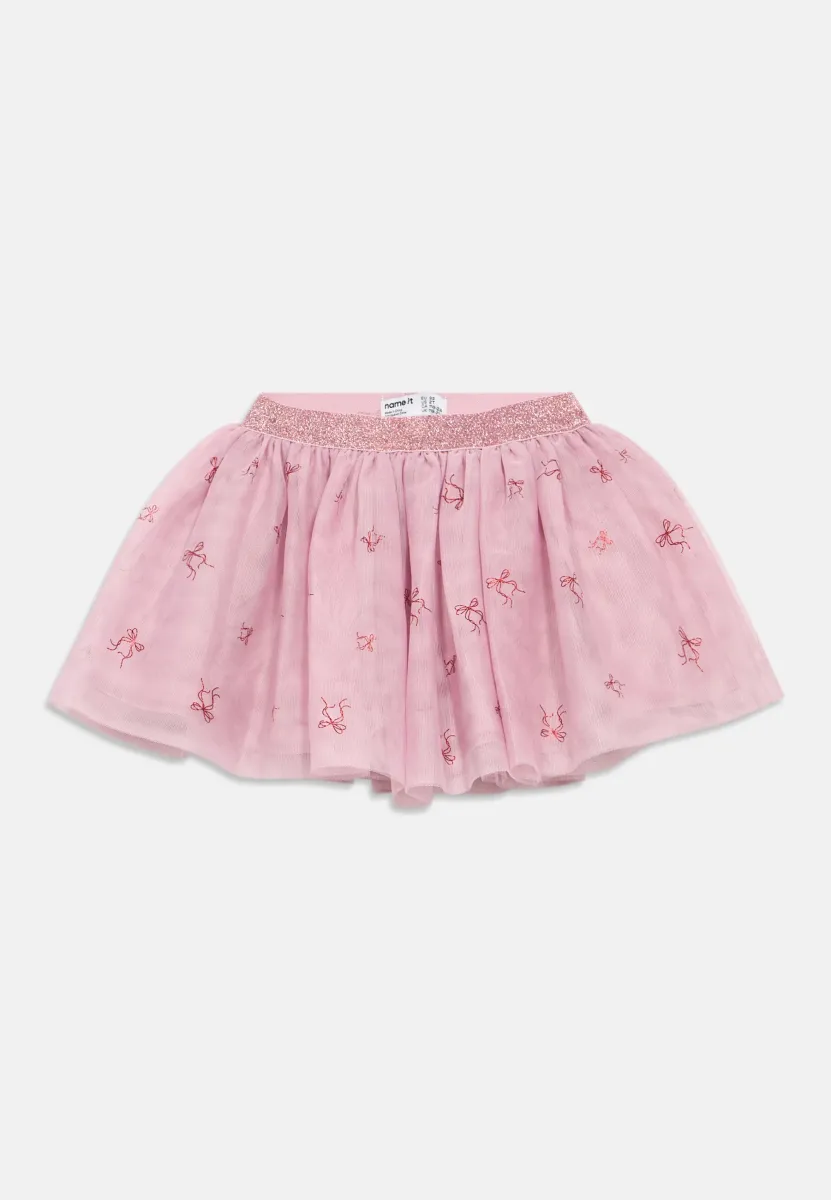 NMFVABOS SKIRT - Minirock - keepsake lila