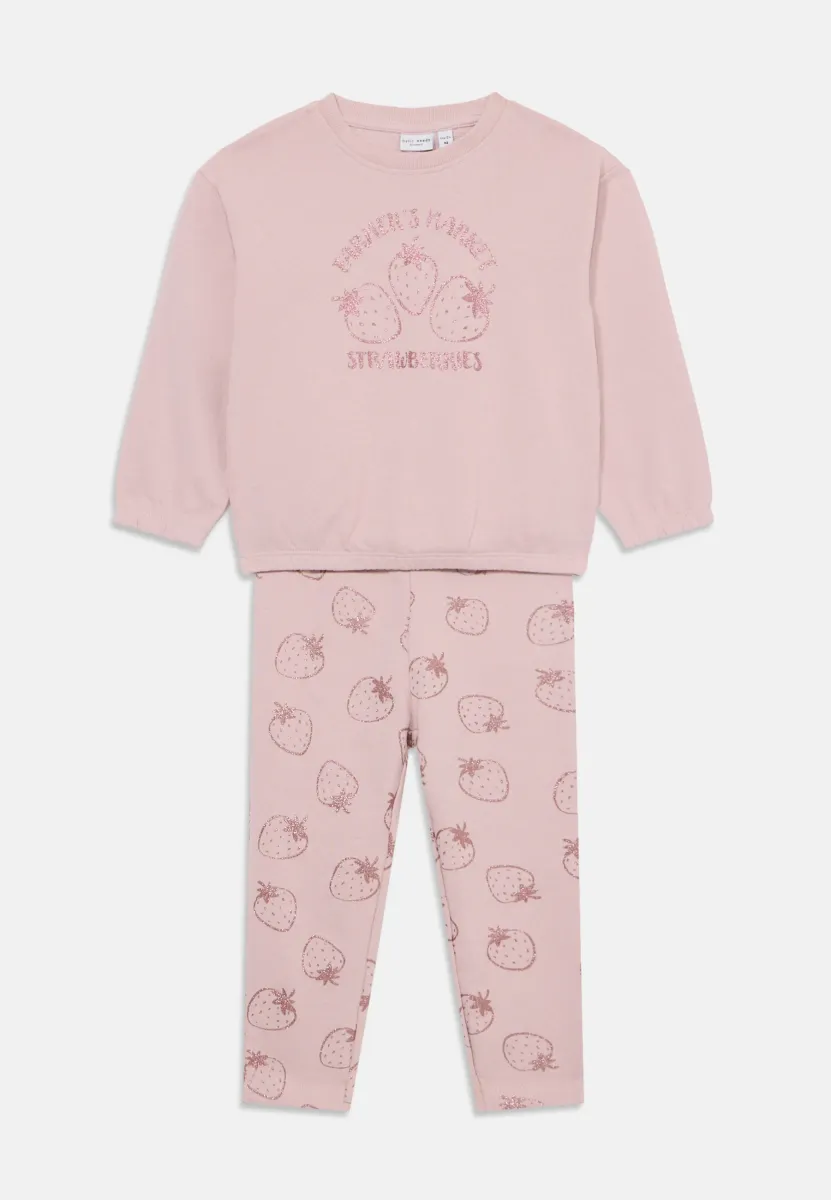 NMFVILUBA SET - Jogginghose - burnished lilac