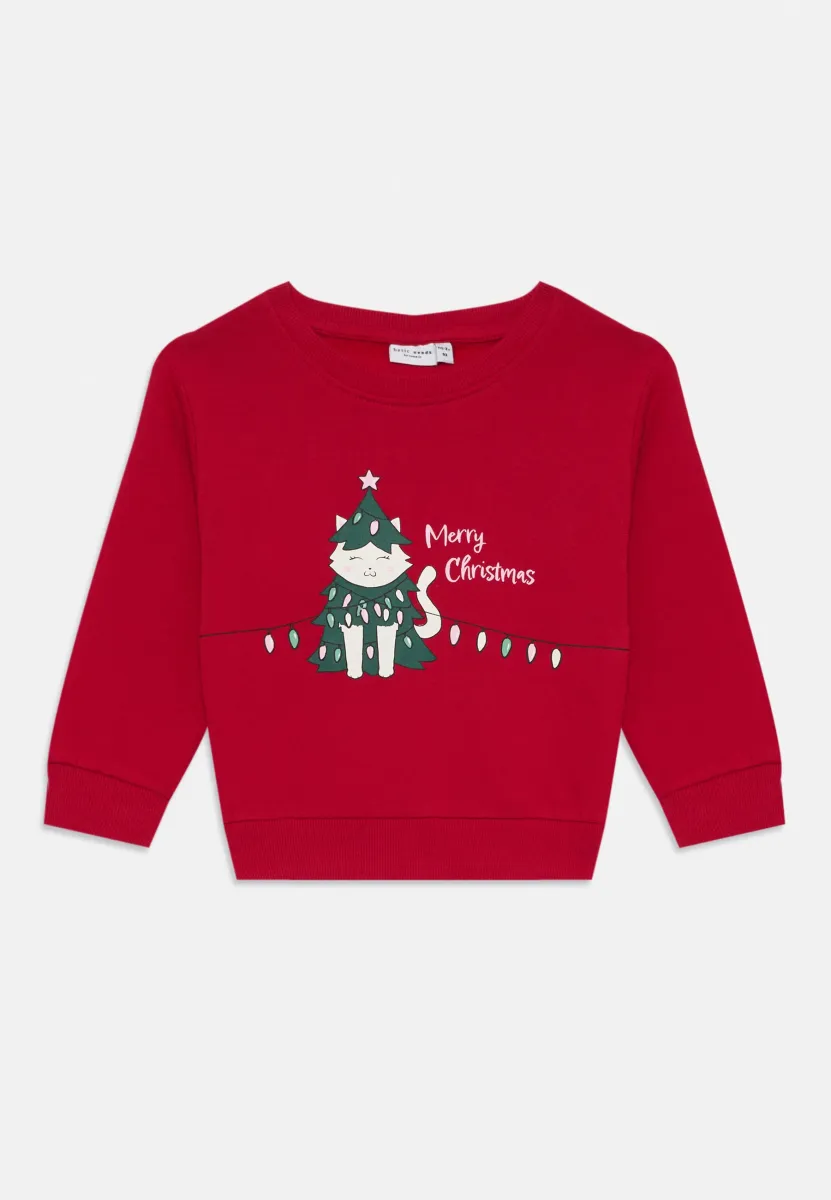 NMFVISMAS REG - Sweatshirt - red