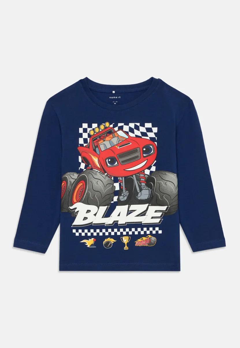 NMMAMAN BLAZE - Langarmshirt - blue