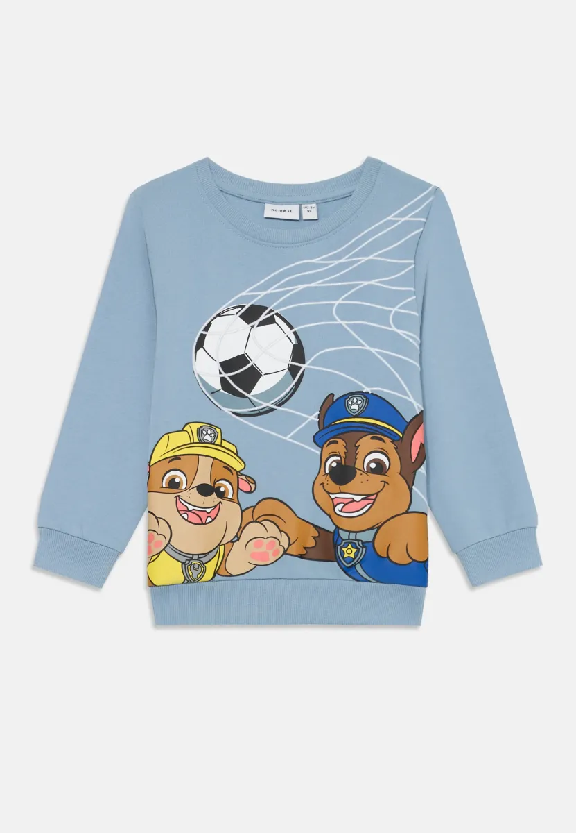 NMMJAAKO PAW - Sweatshirt - dusty blue