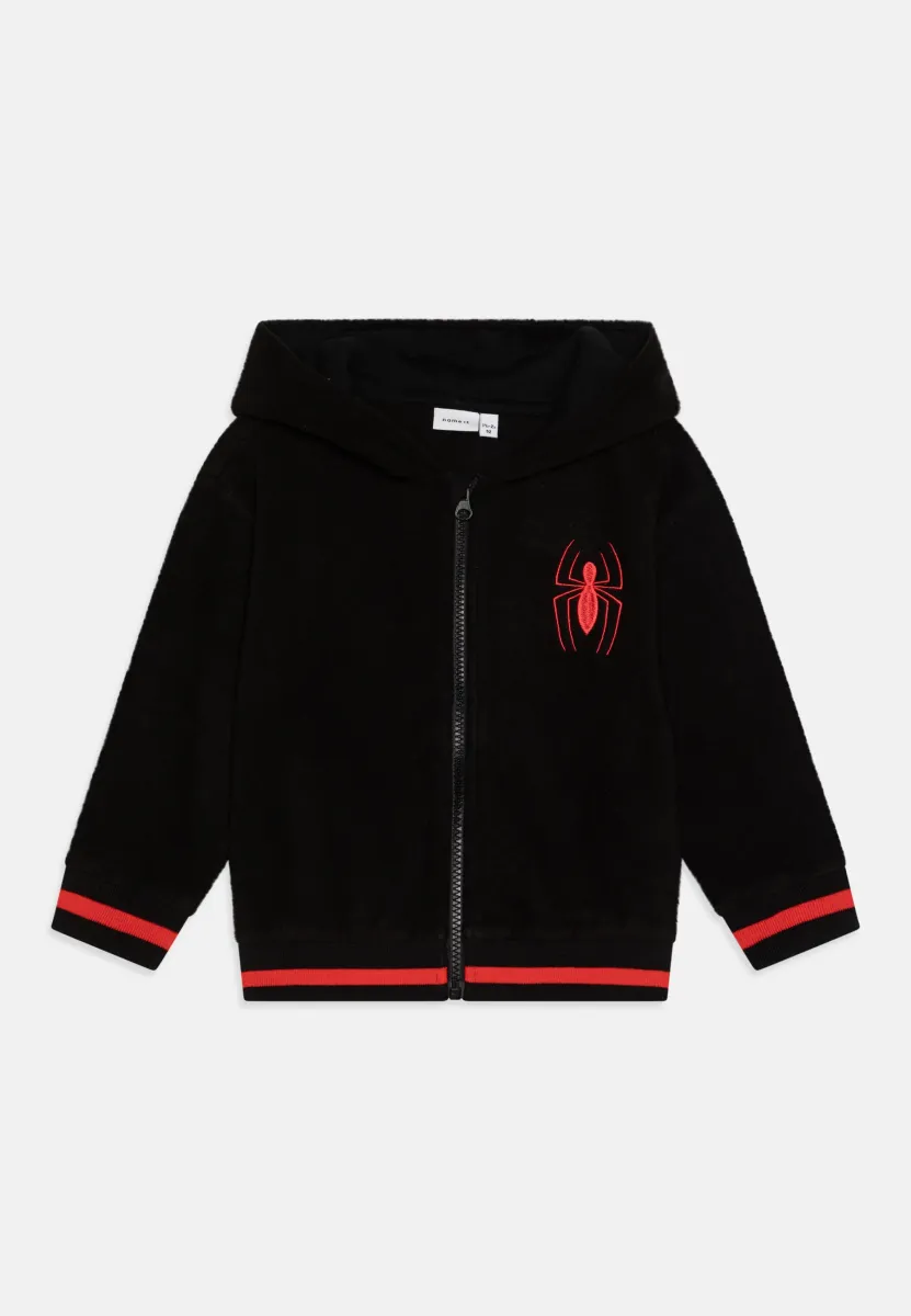 NMMJARED SPIDER ZIP  - Fleecejacke - black