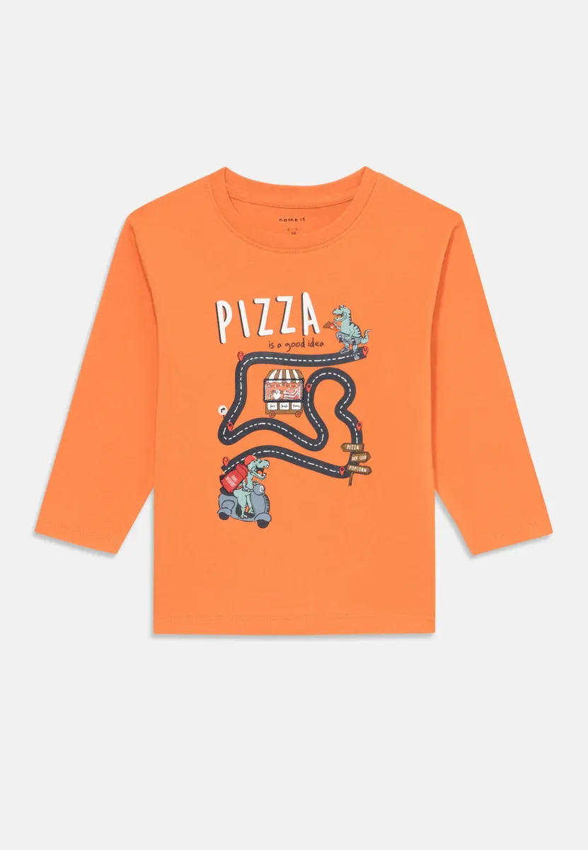 NMMNABIR  - Langarmshirt - dusty orange