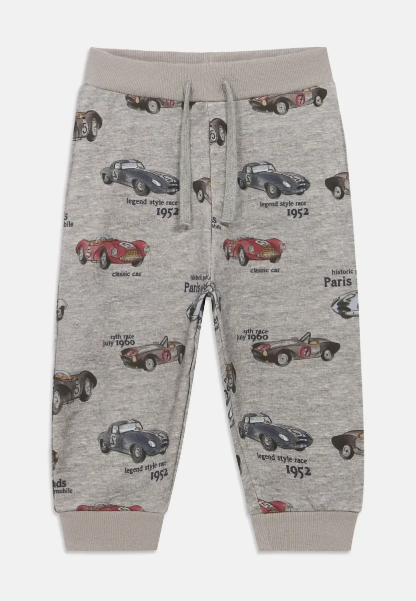 NMMREINER PANT BOX - Jogginghose - grey melange