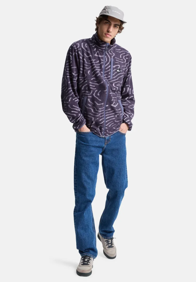 NO DESTINATION - Fleecejacke - graystone linear stamp