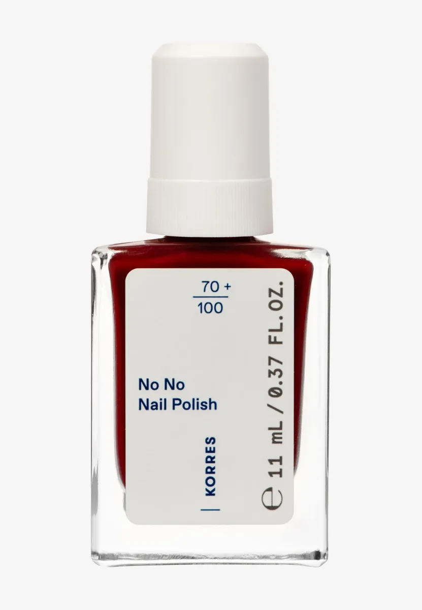 NO NO NAIL POLISH - Nagellack - wine red