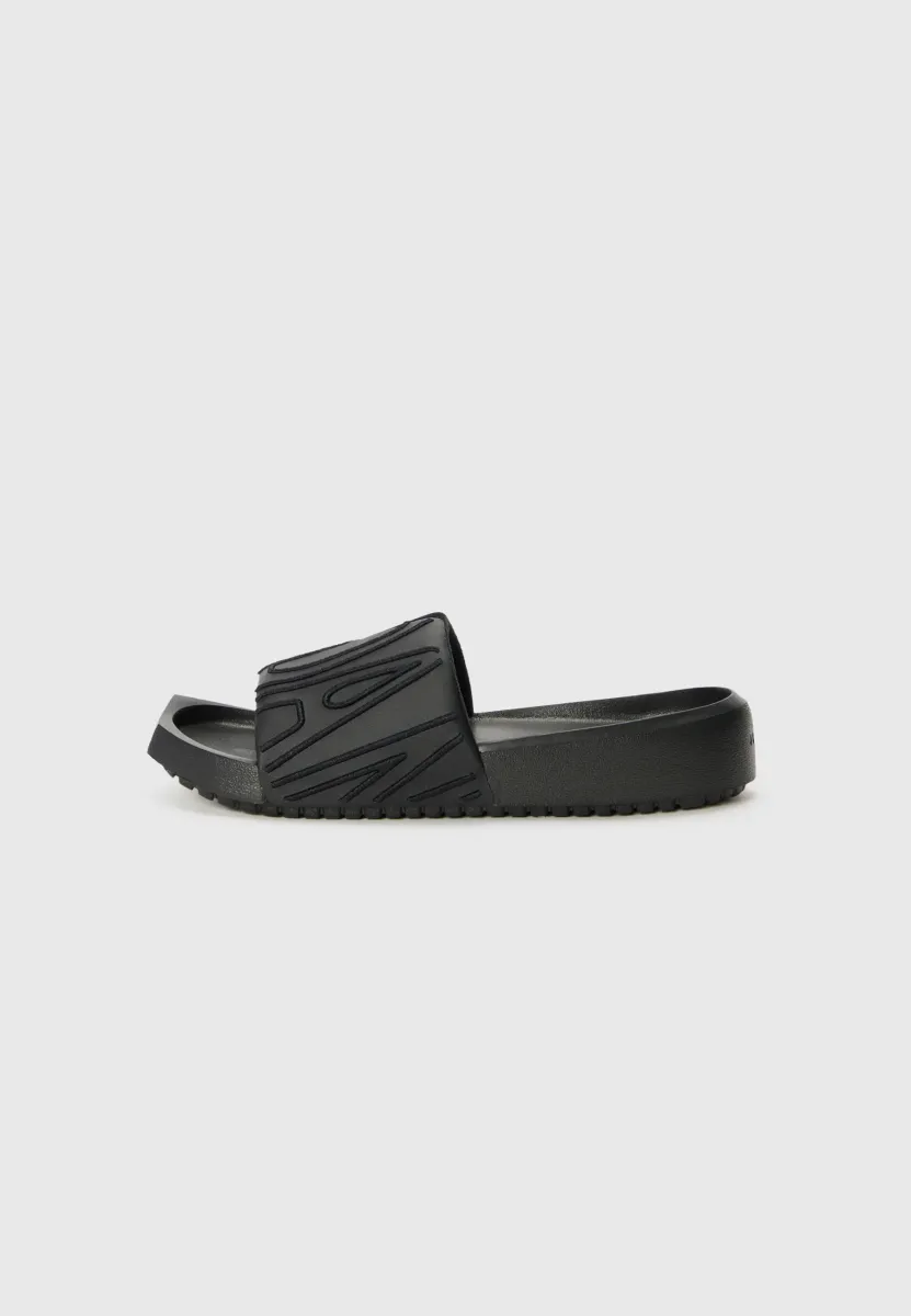 NOLA SLIDE - Pantolette flach - black