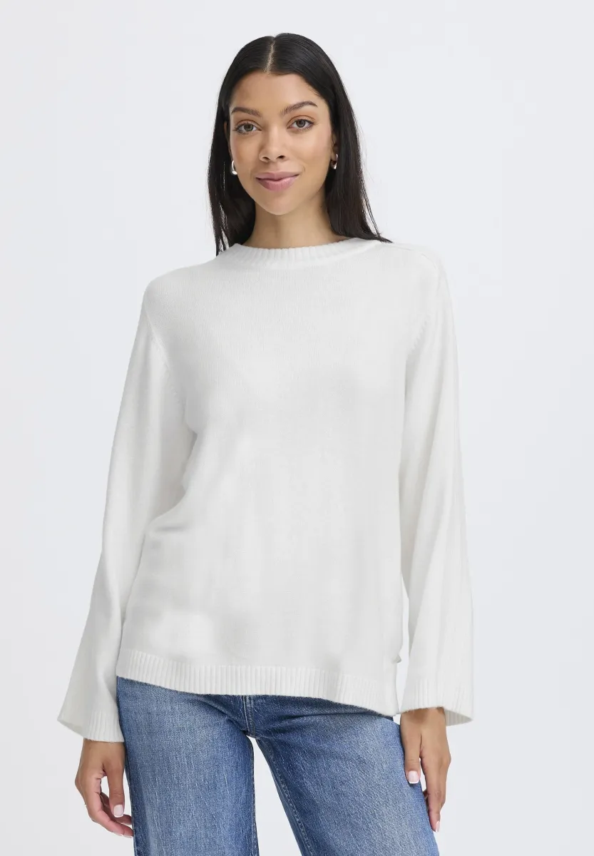 NONINA - Strickpullover - marshmallow